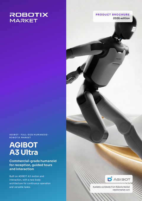 AgiBot A3 Ultra High-Agility Interactive Humanoid Robot – Product Brochure