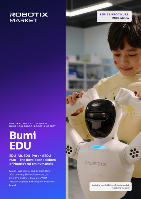 Noetix Bumi EDU-Air humanoid robot – Termékprospektus