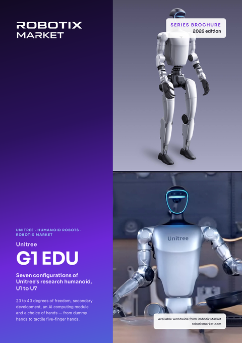 Unitree Robotics G1 Edu Standard U1 – Брошюра о продукте