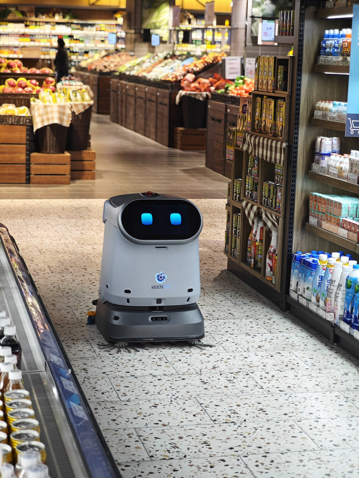 Keenon KLEENBOT C40 Professional Commercial Cleaning Robot